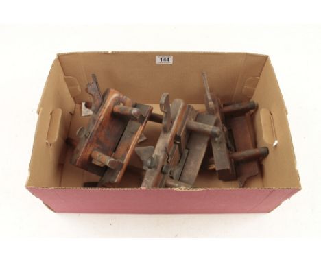 Two sash fillester's and a plough G+ 