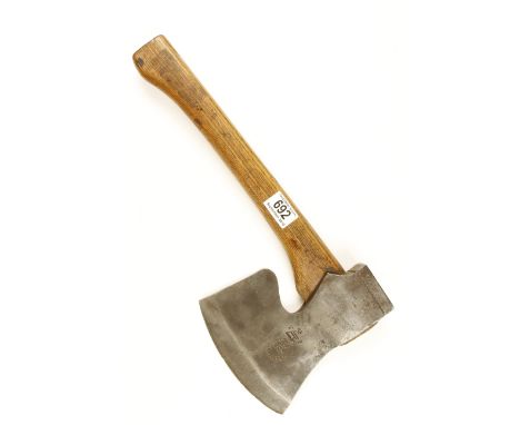 A little used carriage builders R/H side axe by WARD with 6 1/2" edge G+