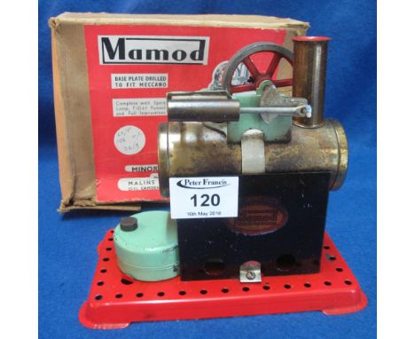 Mamod minor no. 2 spirit fired steam engine, in original box. (B.P. 24% incl. VAT)