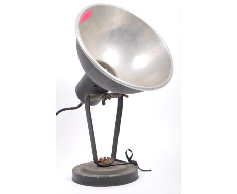 Gamages Holborn - A vintage Industrial mid 20th century, circa 1960's 'Gamages', Holborn, London. An aluminium metal light / 