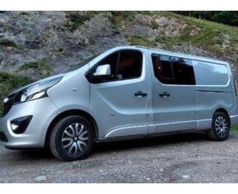 LA66 FLR - Vauxhall Vivaro 1.6 CDTi 5 door diesel manual custom built van conversion camper van.&nbsp; First registered in Ja