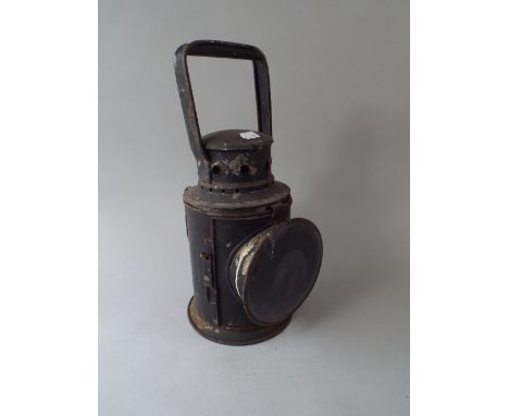 A Continental Railway Lamp.