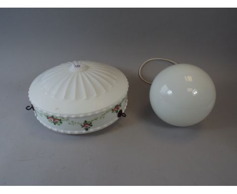 Two Ceiling Light Shades.
