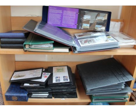 Guernsey and Jersey stamps together with first day covers etc