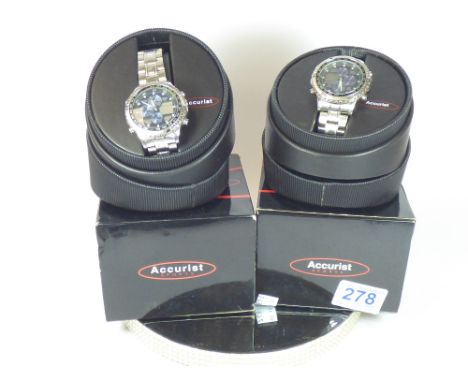 accurist world time chronograph instructions