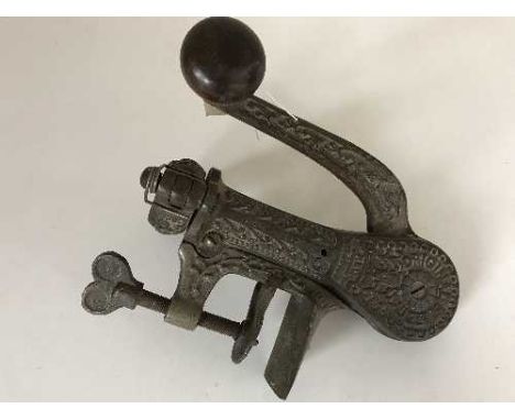 A vintage metal Original Safety bottle opener 