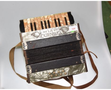 A German piano accordion La Corneta