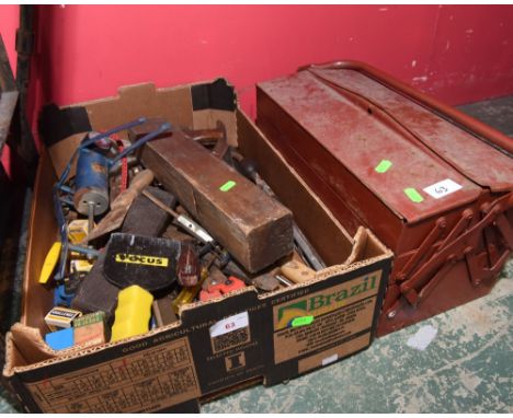 Two boxes of tools