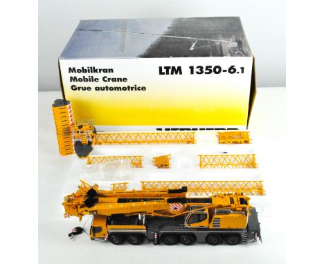 A WSI Model 1:50 scale Liebherr LTM 1350-6.1 Mobile Crane, in original box