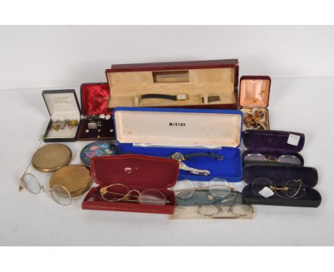 A selection of watches and accessories, for ladies and gentlemen, including examples by Newmark, Sekonda and Raymond Weil, to