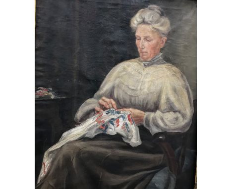 19TH CENTURY ENGLISH SCHOOL "Elizabeth Christine Frolich Somerville (nee Wiborg) wife or possibly widow of Thomas Townsend So