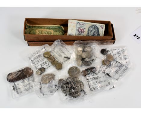 A quantity of various vintage Guernsey & British coins.