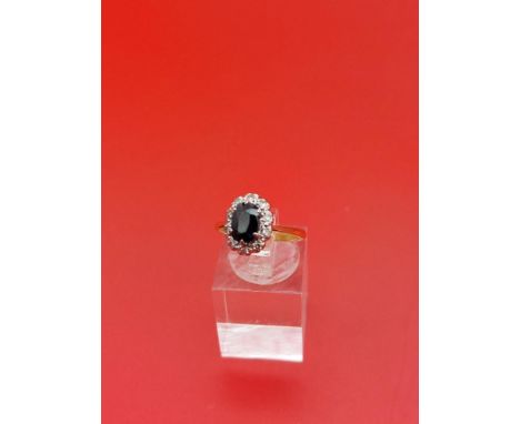 18ct gold ladies ring size K