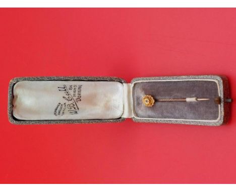 9ct gold tie pin
