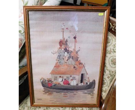 A W. Heath Robinson framed print 