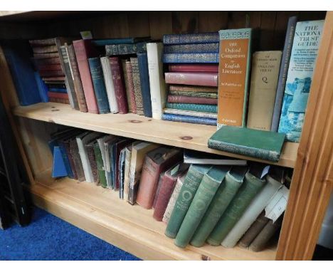 A quantity of mixed vintage &amp; antique books including reference &amp; Charles Dickens