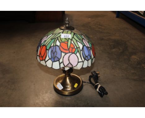 A Tiffany style lamp AF