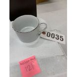 Crown Parlan RSS Coffee Cup Mug w/Silver Trim