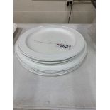 Bon Chef Large White Serving Plates
