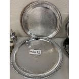 Round Serving Tray 16"