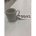 White Demi Cup