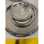 Serving Trays - 15"W (3); 25"W (1), Large Tray