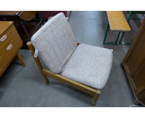 An Ercol lounge chair