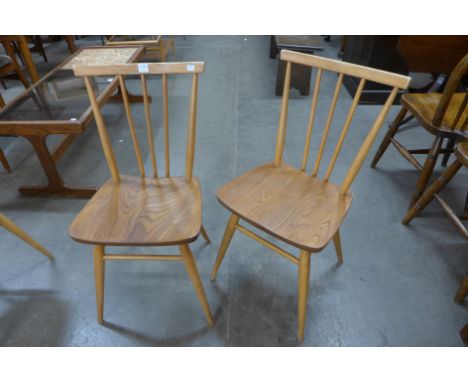 A pair of Ercol chairs