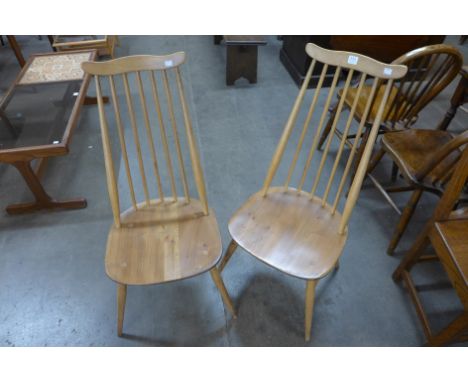 A pair of Ercol chairs