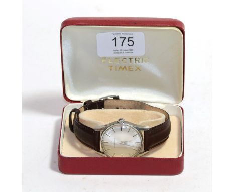 A stainless steel automatic centre seconds wristwatch, signed Eterna Matic, circa 1970