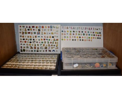 A collection of enamel and other badges 