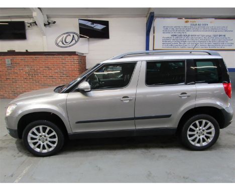 Make &amp; Model: Skoda Yeti SE TDI CR 110Date of Reg: YP60 LYVColour: Beigecc: 1968MoT: 27-10-2022Fuel Type: DIESELMileage: 