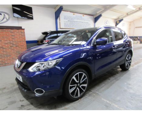 Make &amp; Model: Nissan Qashqai Tekna DCIDate of Reg: VU66 VRLColour: Bluecc: 1598MoT: 12-09-2022Fuel Type: DIESELMileage: 4