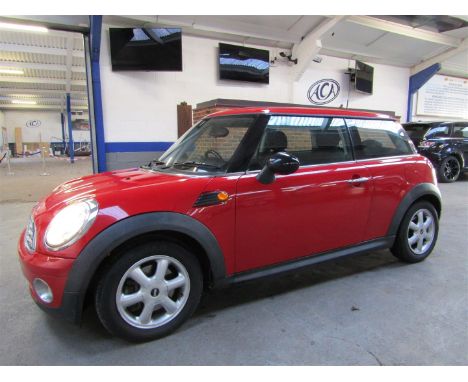 Make &amp; Model: Mini OneDate of Reg: MA58 ONUColour: Redcc: 1397MoT: 20-07-2022Fuel Type: PETROLMileage: 121kTransmission: 