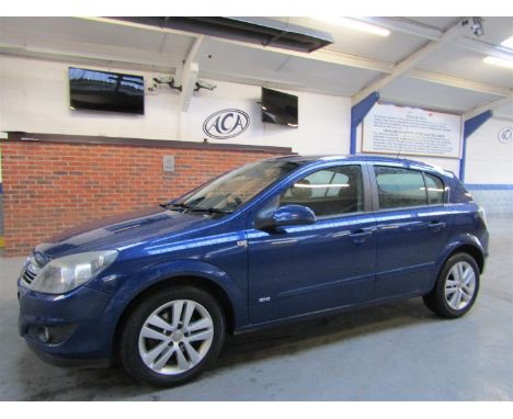 Make &amp; Model: Vauxhall Astra SXI CDTI 100Date of Reg: KJ57 GJYColour: Bluecc: 1686MoT: 11-01-2023Fuel Type: DIESELMileage