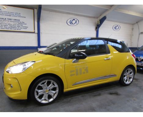 Make &amp; Model: Citroen DS3 DSportDate of Reg: LT61 UNBColour: Yellowcc: 1598MoT: 03-12-2022Fuel Type: PETROLMileage: 85kTr