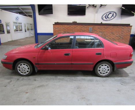Make &amp; Model: Toyota Carina E GLIDate of Reg: N355 HEXColour: Redcc: 1998MoT: 12-01-2022Fuel Type: PETROLMileage: 134kTra