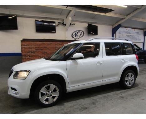 Make &amp; Model: Skoda Yeti S Greenline II TDIDate of Reg: FT14 HZZColour: Whitecc: 1598MoT: 07-08-2022Fuel Type: DIESELMile