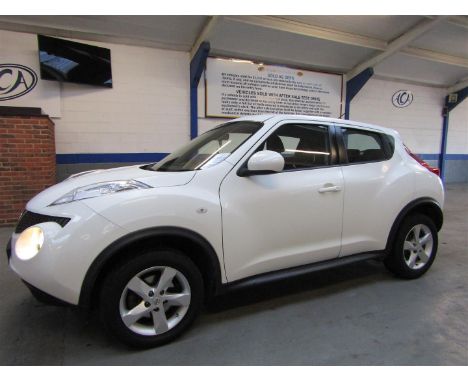 Make &amp; Model: Nissan Juke VisiaDate of Reg: YE63 NZNColour: Whitecc: 1598MoT: 24-01-2022Fuel Type: PETROLMileage: 78KTran