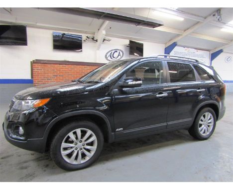 Make &amp; Model: Kia Sorento KX-3 CRDIDate of Reg: FG11 HZDColour: Blackcc: 2199MoT: 05-01-2022Fuel Type: DIESELMileage: 127