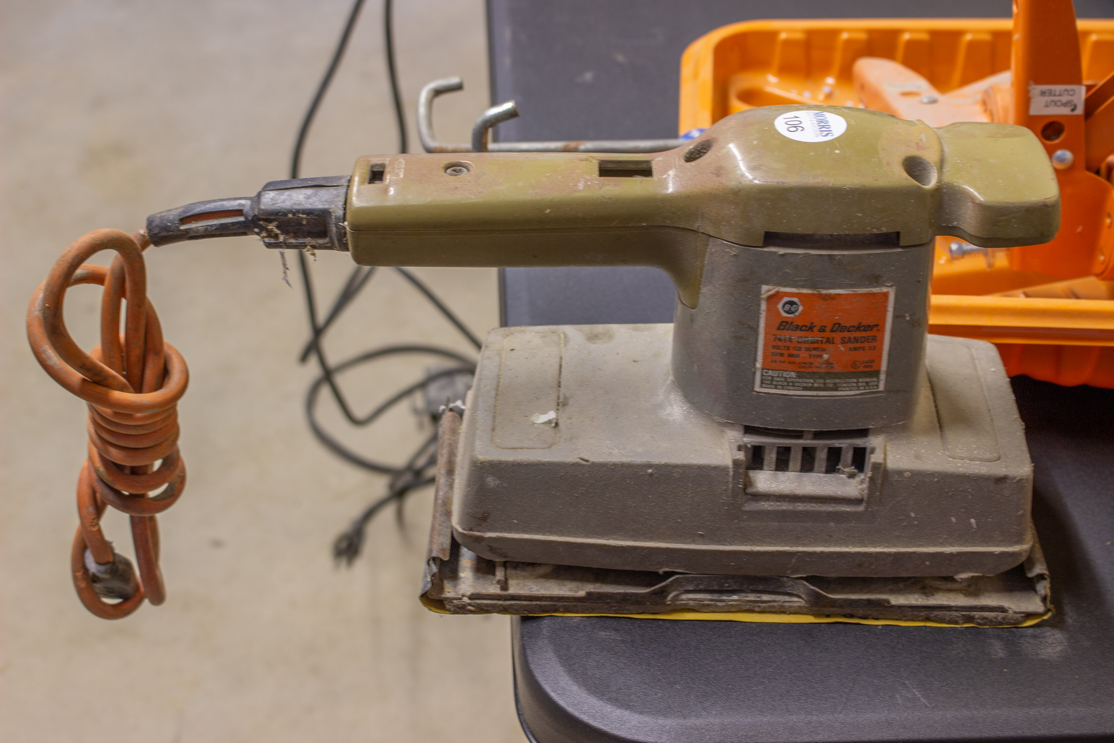 Finish sander, Black & Decker