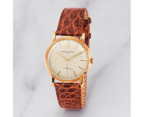 Vacheron &amp; Constantin. Montre bracelet en or jaune 18K (750) mouvement mécaniqueVacheron &amp; Constantin. An 18K gold ma