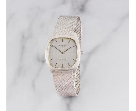 Audemars Piguet. Montre bracelet en or blanc 18K (750) mouvement automatiqueAudemars Piguet. An 18K white gold automatic brac