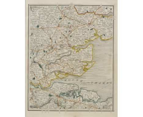 Cary (John). Cary's New Map of England and Wales with Part of Scotland..., Second Edition, Corrected to 1835, published May 1