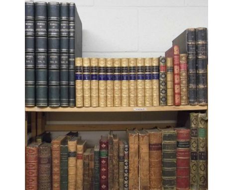 Bindings. The Works of Charles Kingsley, 11 volumes, Eversley Edition, 1881,  uniform contemporary gilt decorated tan half ca