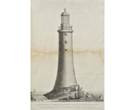 Smeaton (John). A Narrative of the Building and a Description of the Construction of the Edystone Lighthouse with Stone: To w