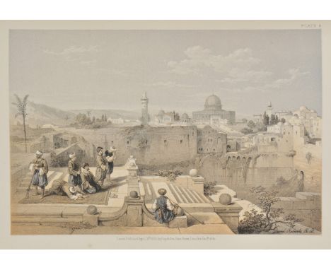 Roberts (David). The Holy Land, Syria, Idumea, Arabia, Egypt & Nubia, 6 volumes in three, 1855-56, 201 (of 250) tinted lithog