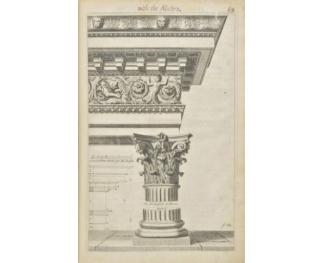 Freart (Roland). A Parallel of the Antient Architecture with the Modern..., Written in French by Roland Freart, Sieur de Cham