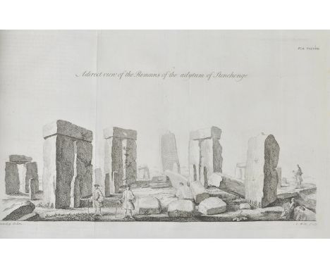 Stukeley (William). Stonehenge. A Temple Restor'd to the British Druids, 1st edition, London: W. Innys and R. Manby, 1740, en