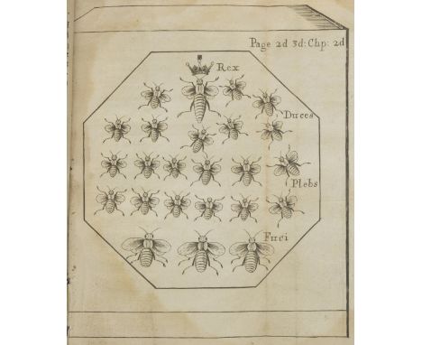 Rusden (Moses). A Full Discovery of Bees. Treating of the Nature, Government, Generation & Preservation of the Bee. With the 
